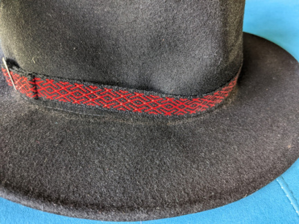 Self designed hatband